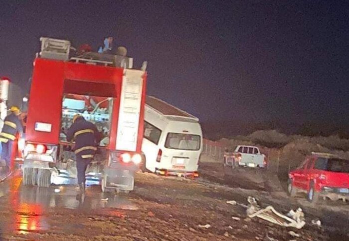 حادث سير يودي الى مصرع وإصابة 42 زائراً شمالي بغداد