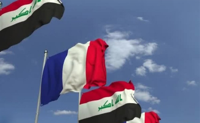 العراق وفرنسا يؤكدان ضرورة العمل لخفض التوتر في المنطقة