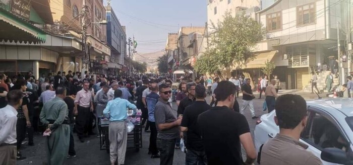 المتظاهرون يتوافدون في كردستان احتجاجا على تردي الاوضاع المعيشية والخدمات