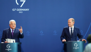 المانيا مستاءة من تصريحات الرئيس الفلسطيني عن المحرقة