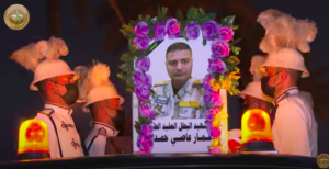 وزارة الدفاع تشيع ضابطا عراقيا توفي في امريكا