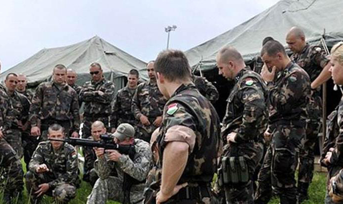 قوة هنغارية تبدأ مهمة عسكرية في العراق