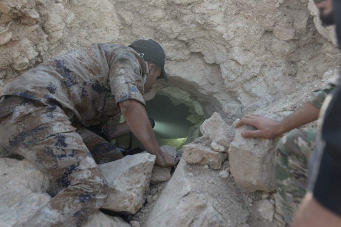 بالصور.. القوات الامنية تعثر على أبرز معاقل داعش بجبال عداية في نينوى