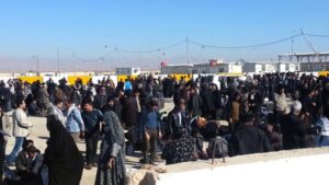 نحو 300 موکب ايراني يخدمون زوار الاربعين في حدود العراق