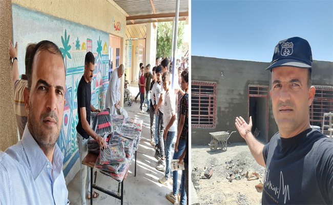 شاب بابلي يجمع التبرعات لمساعدة للفقراء وتحسين أوضاعهم