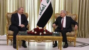 السفير الايران لرئيس الجمهورية: ندعم العراق في تعزيز أمنه واستقراره