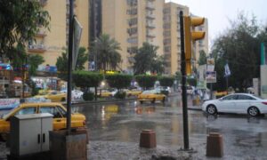 العراق يتعرض لمنخفض جوي مصحوب بأمطار غزيرة