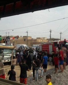 وفاة خمسة عمال خلال تنظيف شبكة للصرف الصحي في ميسان