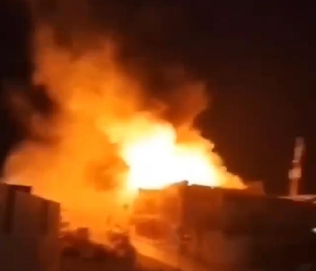 بالفيديو.. انفجار منظومة غاز داخل مبنى في دهوك