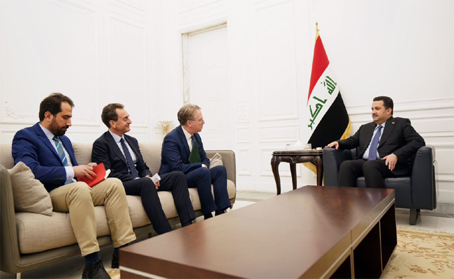 مبعوث الرئيس الفرنسي للسوداني: ماكرون ينوي زيارة العراق قريباً