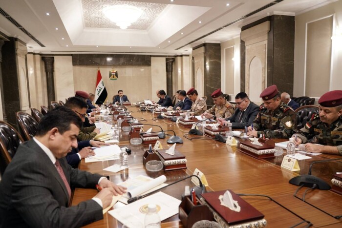 السوداني يجتمع بالمجلس الوزاري للأمن الوطني ويناقشان تأمين الحدود مع تركيا وإيران