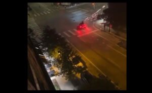 شاهد.. مواجهات في باريس بين جماهير فرنسا والمغرب بعد نهاية المباراة