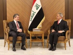 زيدان وبارزاني يناقشان الإجراءات القضائية بشأن المشاكل العالقة