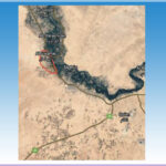 قصف يستهدف شاحنات عبرت الحدود العراقية باتجاه سوريا