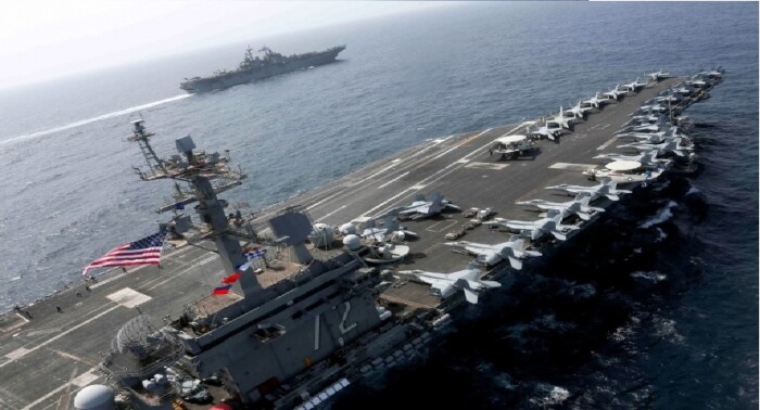 الأسطول الأمريكي الخامس يخشى القواعد الايرانية الجوية تحت الأرض