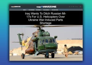 موقع امريكي: واشنطن تضغط على الجيش العراقي لاستبدال طائراته الهليكوبتر الروسية بالأمريكية