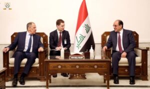 المالكي لـ لافروف: العراق يسعى لبناء علاقات متوازنة مع جميع الدول