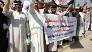 أسرى حرب الخليج يتظاهرون من أجل الاعتراف بحقوقهم