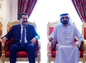 السوداني يؤكد توجه العراق لتطوير التعاون الاقتصادي مع الإمارات