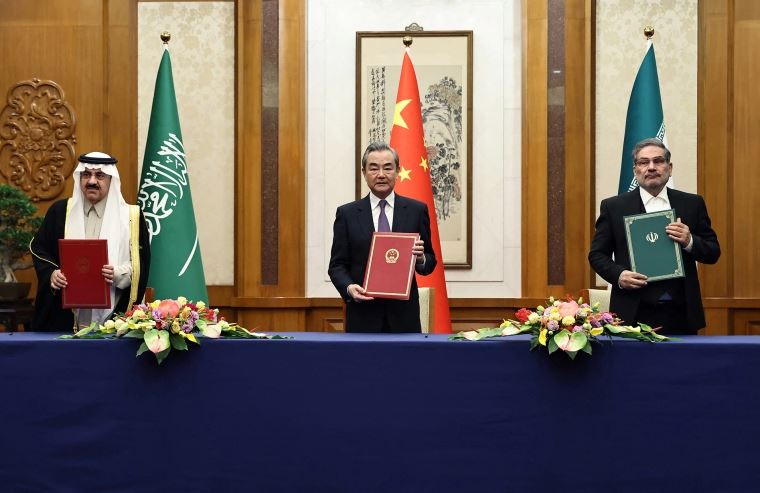 الصين بعد اتفاق السعودية وايران: لا نسعى وراء مصلحة بالشرق الأوسط