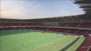 مشروع تأهيل ملعب بابل خارج المواصفات المطلوبة