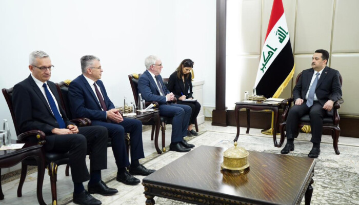 السوداني يؤكد تصميم العراق على تطوير العلاقات مع ألمانيا