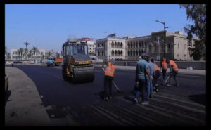 تأهيل جسري السنك والجمهورية ضمن حملة “بغداد أجمل”