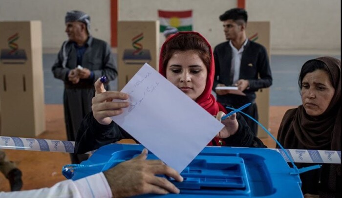 بارزاني وبلاسخارت: ضرورة إجراء انتخابات برلمان كردستان بموعدها المحدد