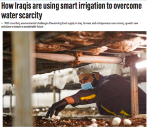 الفلاحون العراقيون يواجهون نقص المياه بطرق ري أكثر حداثة