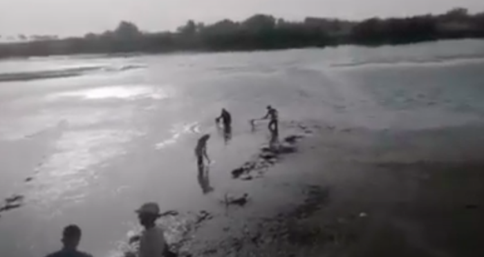 جفاف نهر الفرات في محافظة الانبار