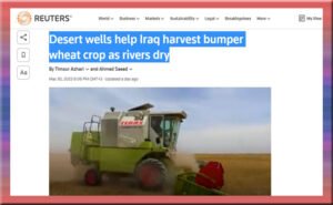 بلاد الرافدين تصبح بلاد الآبار من أجل انقاذ الزراعة