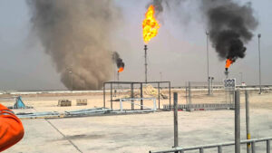 العراق يعقد اتفاقاً مع ارامكو السعودية لتطوير حقل عكاز الغازي