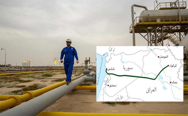 الخط النفطي العراقي – السوري يواجه تحديات التمويل والعقوبات الامريكية والأمن