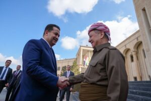 الديمقراطي الكردستاني متفائل بحل الازمة بعد تواصل السوداني وبارزاني