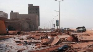 وفيات اعصار دانيال في ليبيا يرتفع الى 6 آلاف شخص