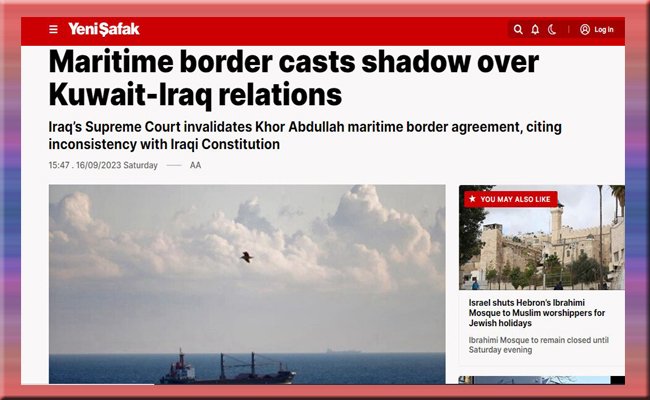 مشرعون وسياسيون: اتفاق خور عبد الله يتجاوز على السيادة العراقية