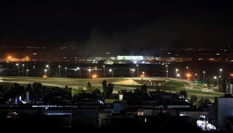 المقاومة الاسلامية في العراق تكشف عن استهداف قاعدة أمريكية قرب مطار اربيل