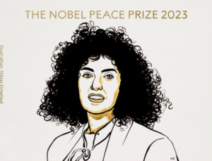 الإيرانية نرجس محمدي تفوز بجائزة نوبل للسلام 2023