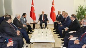 اجتماع القوى السنية مع أردوغان يحسم اختيار رئيس البرلمان العراقي
