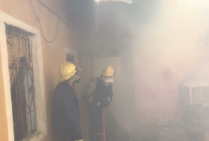 حريق قسم داخلي يودي بحياة 11 طالبا واستاذا في أربيل