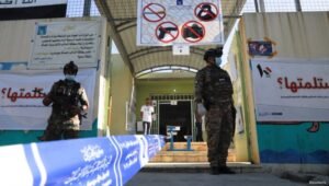 رمانة تستهدف مركزاً انتخابياً في النجف