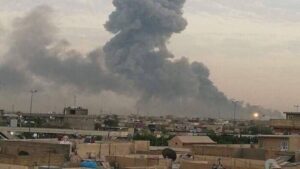 ارتفاع حصيلة قصف مقرّ الحشد إلى 8 منتسبين بينهم شهيدان