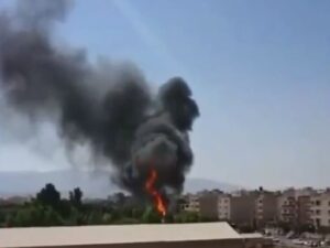 انفجار عنيف يهز مدينة شيراز جنوب ايران