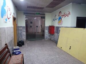 مستشفى الأطفال في كربلاء..  ممرات مرعبة وبيئة خربة