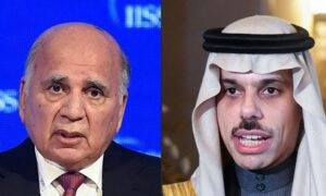 وزيرا خارجية العراق والسعودية يبحثان الوضع الأمني في المنطقة