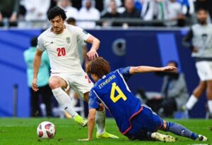 ثنائية ايران تقصي اليابان من كأس اسيا