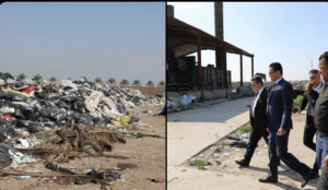 دخان حرق النفايات في مطار بغداد.. متى نرسم الصورة الحضارية للعراق؟