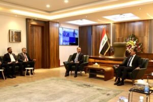 امين بغداد يبحث مع رئيس مجلس محافظة بغداد والمحافظ الجديد مشاريع خدمة العاصمة