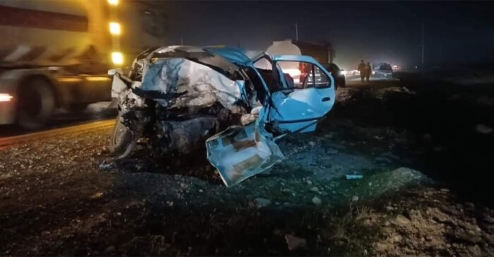 حادث سير يودي بحياة سبعة أشخاص على طريق بغداد _ موصل