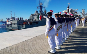 مناورات بحرية مشتركة لإيران وروسيا والصين في خليج عمان وبحر العرب
